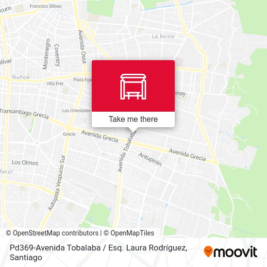 Pd369-Avenida Tobalaba / Esq. Laura Rodríguez map