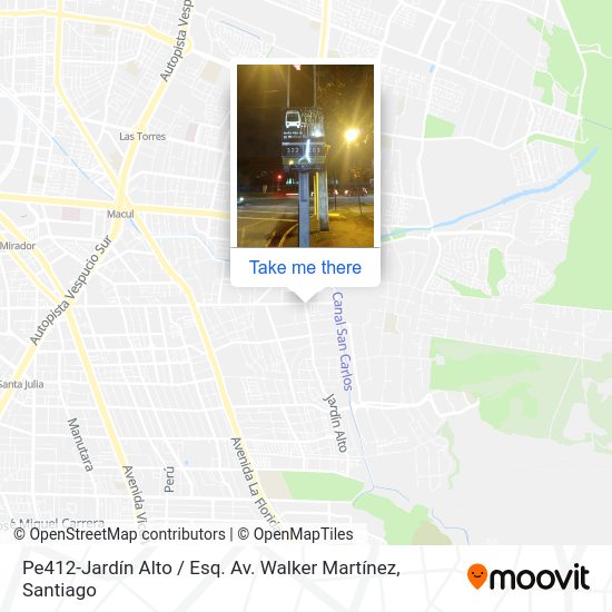 Pe412-Jardín Alto / Esq. Av. Walker Martínez map