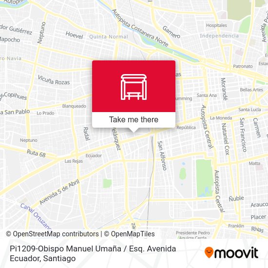 Pi1209-Obispo Manuel Umaña / Esq. Avenida Ecuador map