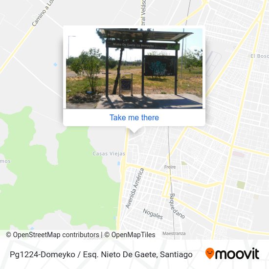 Pg1224-Domeyko / Esq. Nieto De Gaete map