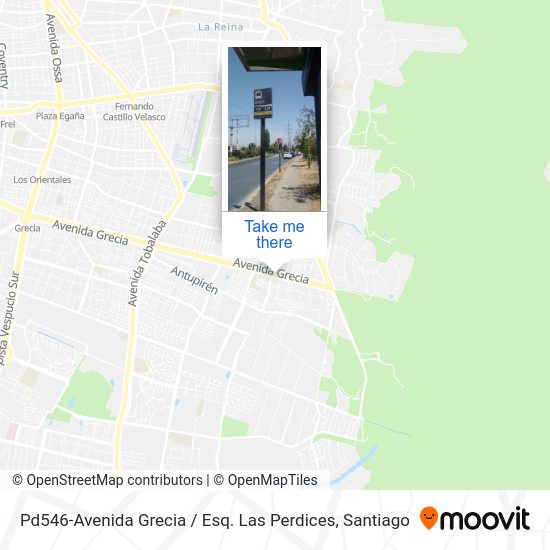 Mapa de Pd546-Avenida Grecia / Esq. Las Perdices