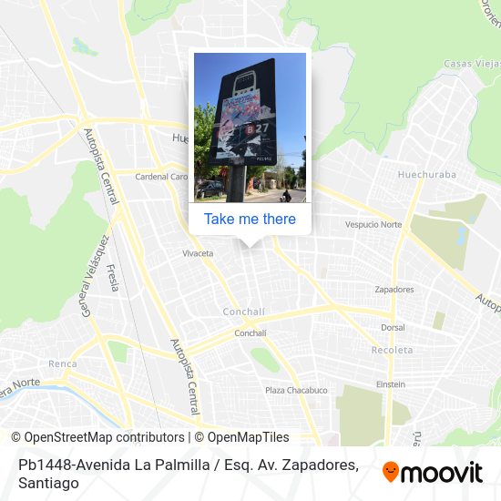 Mapa de Pb1448-Avenida La Palmilla / Esq. Av. Zapadores