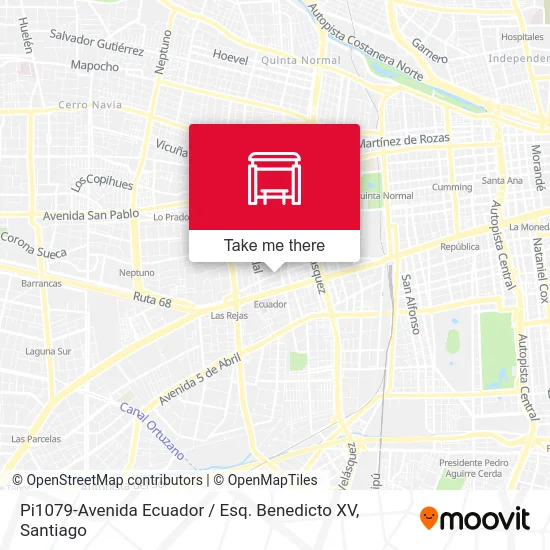 Pi1079-Avenida Ecuador / Esq. Benedicto XV map