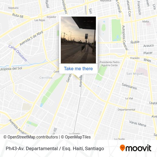 Mapa de Ph43-Av. Departamental / Esq. Haití