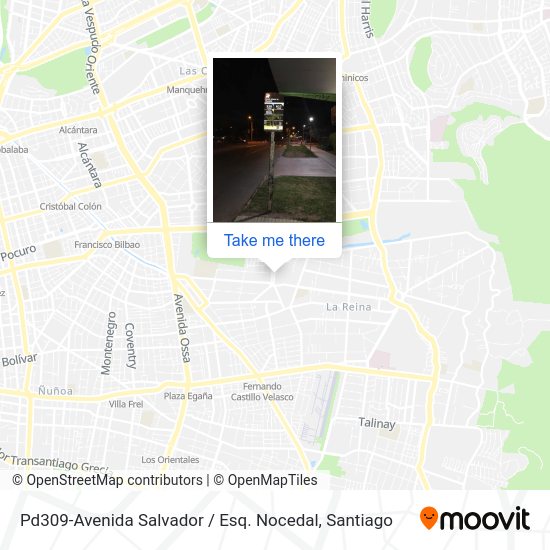 Pd309-Avenida Salvador / Esq. Nocedal map