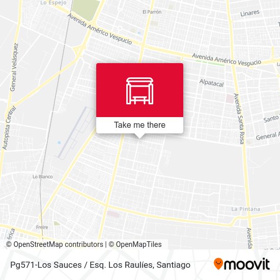 Mapa de Pg571-Los Sauces / Esq. Los Raulíes