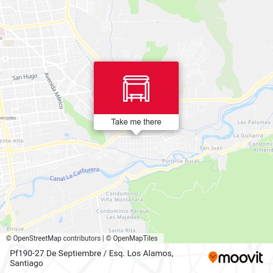 Pf190-27 De Septiembre / Esq. Los Alamos map