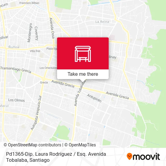 Pd1365-Dip. Laura Rodríguez / Esq. Avenida Tobalaba map