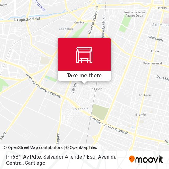 Mapa de Ph681-Av.Pdte. Salvador Allende / Esq. Avenida Central