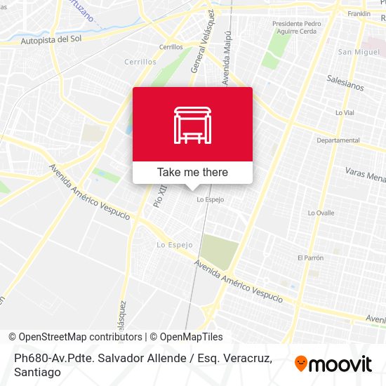 Mapa de Ph680-Av.Pdte. Salvador Allende / Esq. Veracruz