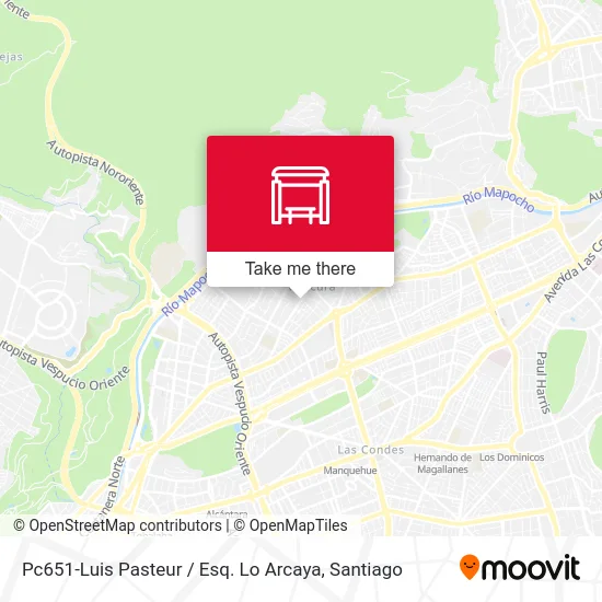 Pc651-Luis Pasteur / Esq. Lo Arcaya map