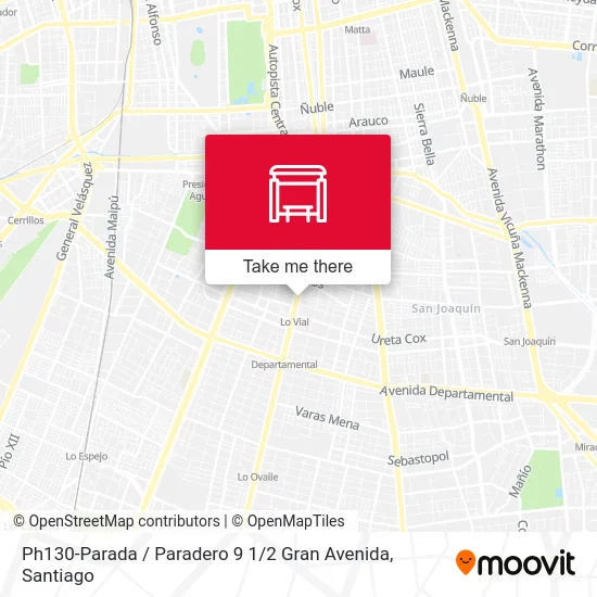Ph130-Parada / Paradero 9 1 / 2 Gran Avenida map