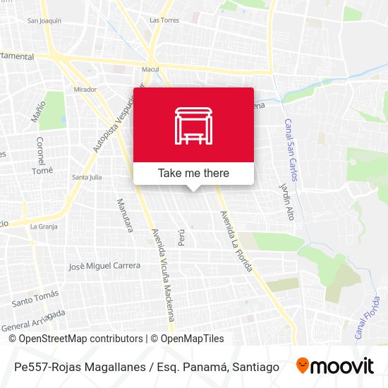 Mapa de Pe557-Rojas Magallanes / Esq. Panamá