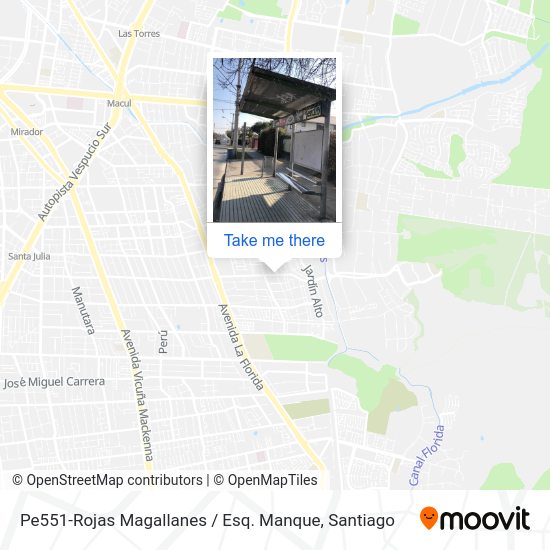 Mapa de Pe551-Rojas Magallanes / Esq. Manque