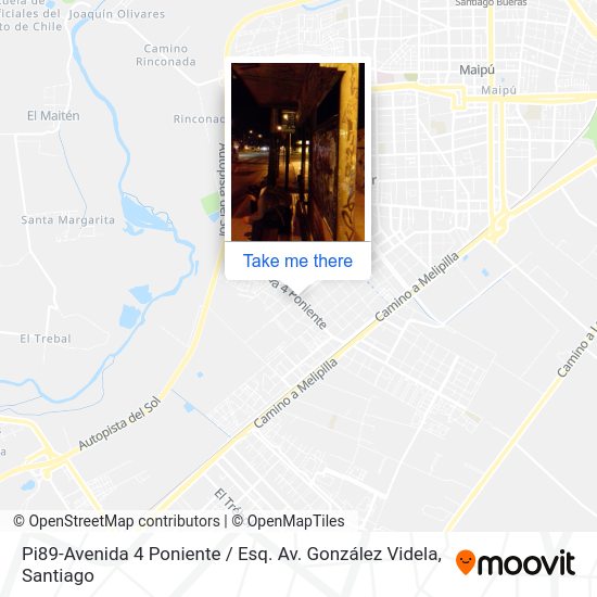 Pi89-Avenida 4 Poniente / Esq. Av. González Videla map