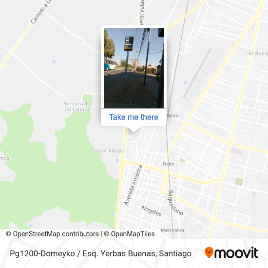 Pg1200-Domeyko / Esq. Yerbas Buenas map