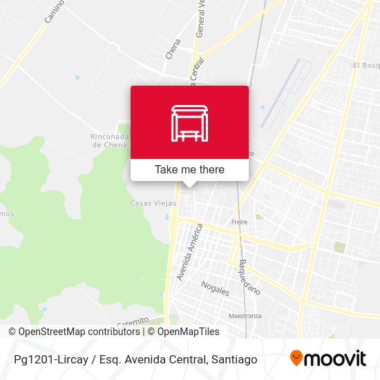 Pg1201-Lircay / Esq. Avenida Central map