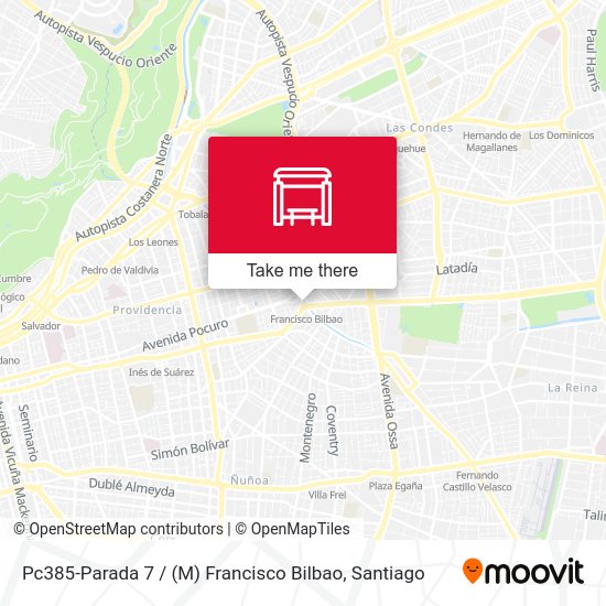 Mapa de Pc385-Parada 7 / (M) Francisco Bilbao