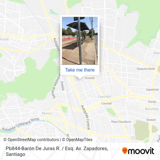 Mapa de Pb844-Barón De Juras R. / Esq. Av. Zapadores