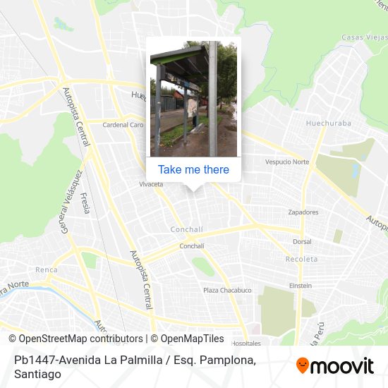 Pb1447-Avenida La Palmilla / Esq. Pamplona map