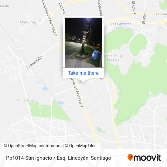 Pb1014-San Ignacio / Esq. Lincoyán map