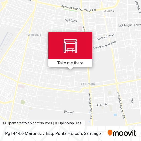 Pg144-Lo Martínez / Esq. Punta Horcón map