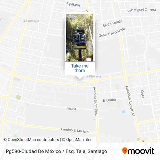 Pg590-Ciudad De México / Esq. Tala map