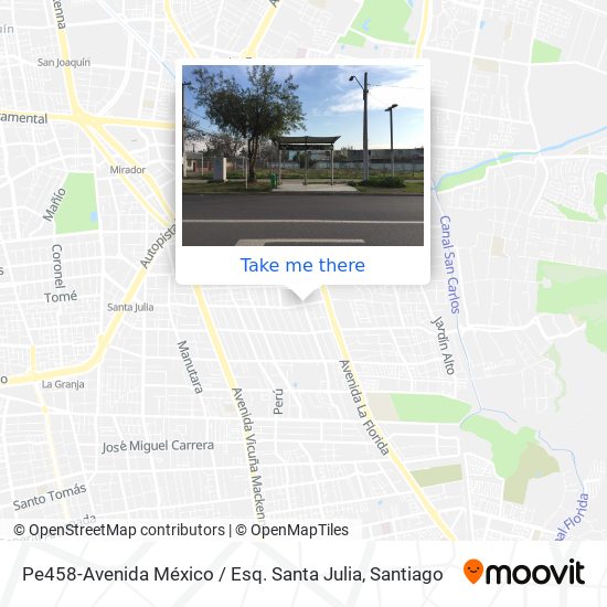 Pe458-Avenida México / Esq. Santa Julia map