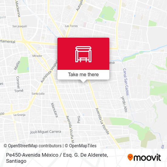 Pe450-Avenida México / Esq. G. De Alderete map