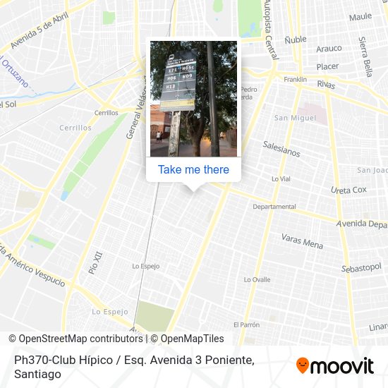 Mapa de Ph370-Club Hípico / Esq. Avenida 3 Poniente