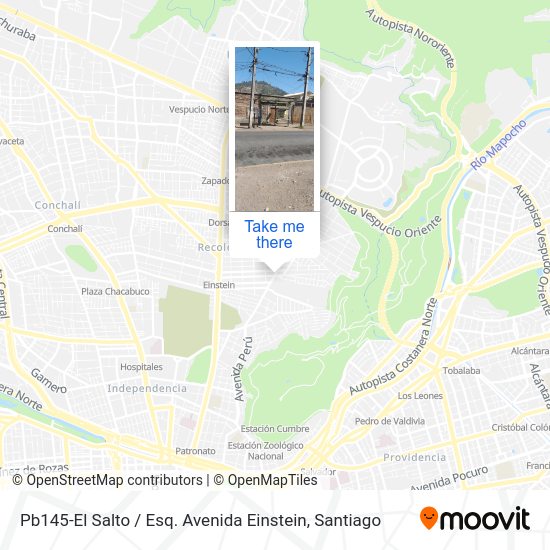 Pb145-El Salto / Esq. Avenida Einstein map