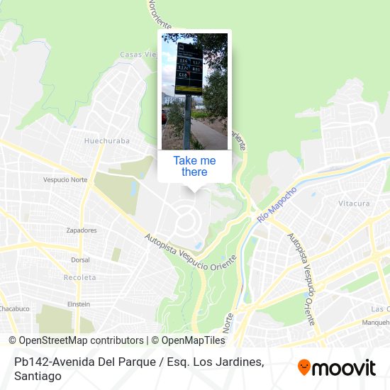 Pb142-Avenida Del Parque / Esq. Los Jardines map