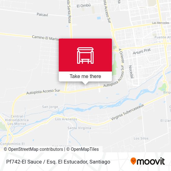 Pf742-El Sauce / Esq. El Estucador map