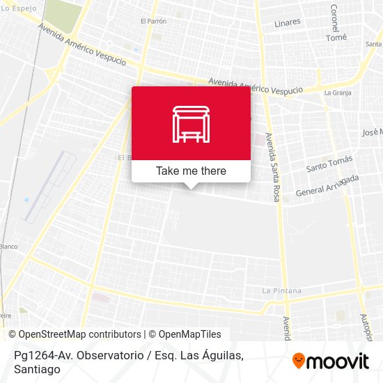 Pg1264-Av. Observatorio / Esq. Las Águilas map