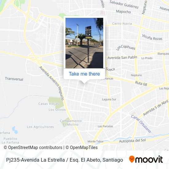 Mapa de Pj235-Avenida La Estrella / Esq. El Abeto