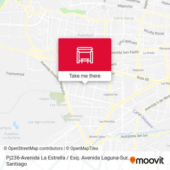 Pj236-Avenida La Estrella / Esq. Avenida Laguna-Sur map