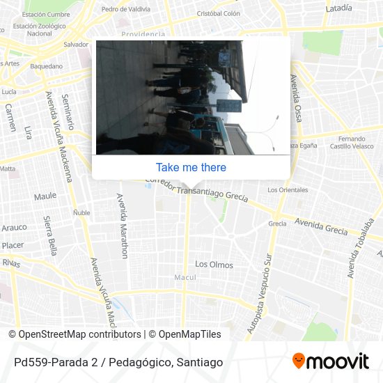 Mapa de Pd559-Parada 2 / Pedagógico