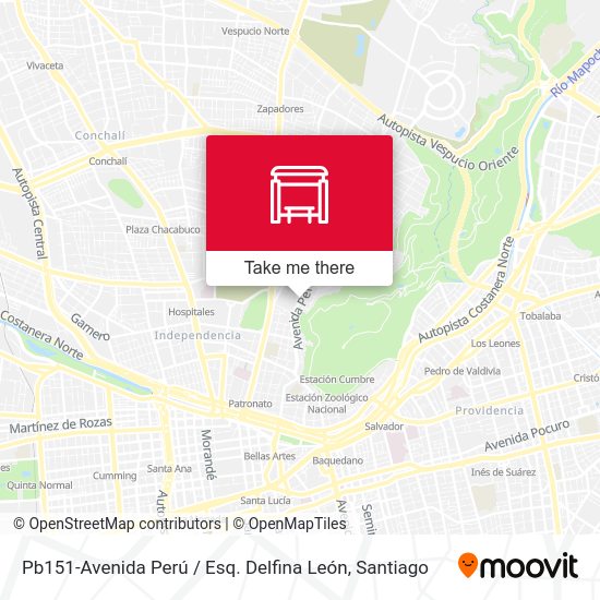 Pb151-Avenida Perú / Esq. Delfina León map