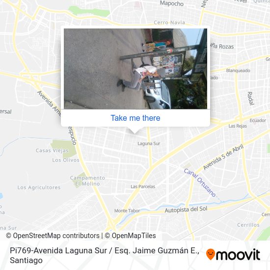 Mapa de Pi769-Avenida Laguna Sur / Esq. Jaime Guzmán E.