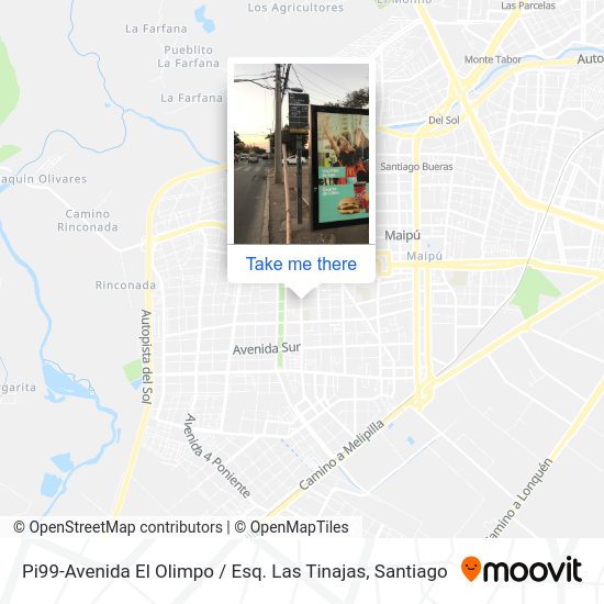 Mapa de Pi99-Avenida El Olimpo / Esq. Las Tinajas