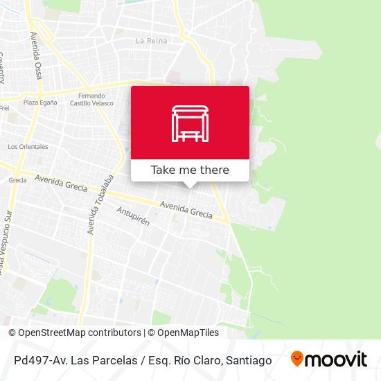 Pd497-Av. Las Parcelas / Esq. Río Claro map