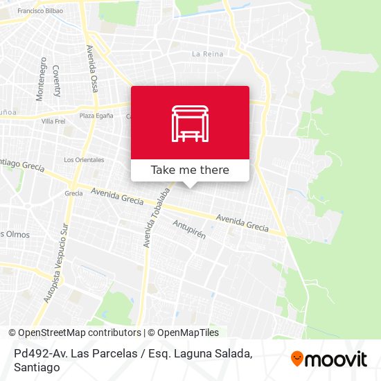 Pd492-Av. Las Parcelas / Esq. Laguna Salada map