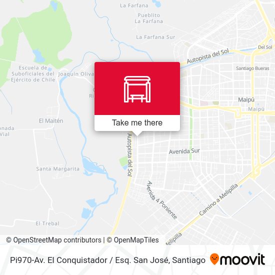 Mapa de Pi970-Av. El Conquistador / Esq. San José