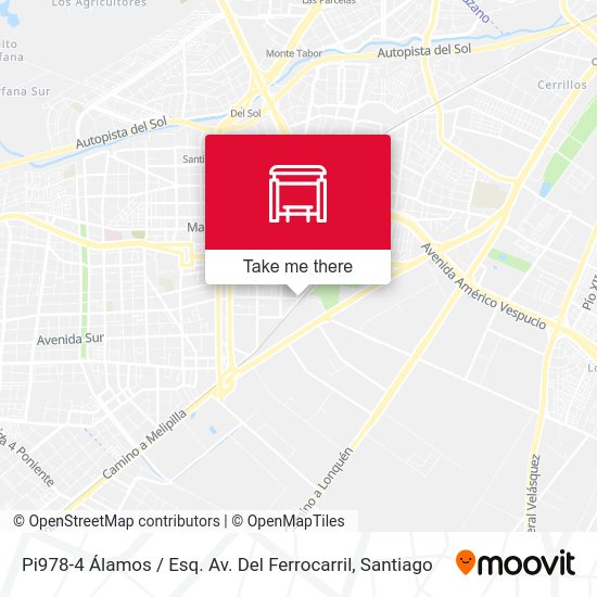 Pi978-4 Álamos / Esq. Av. Del Ferrocarril map