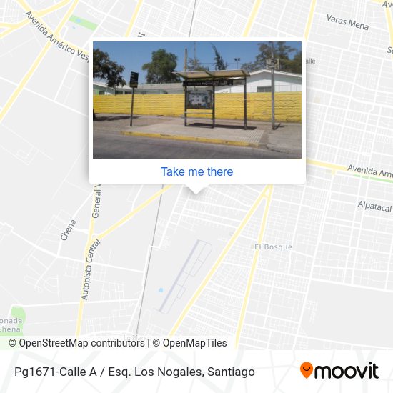 Pg1671-Calle A / Esq. Los Nogales map