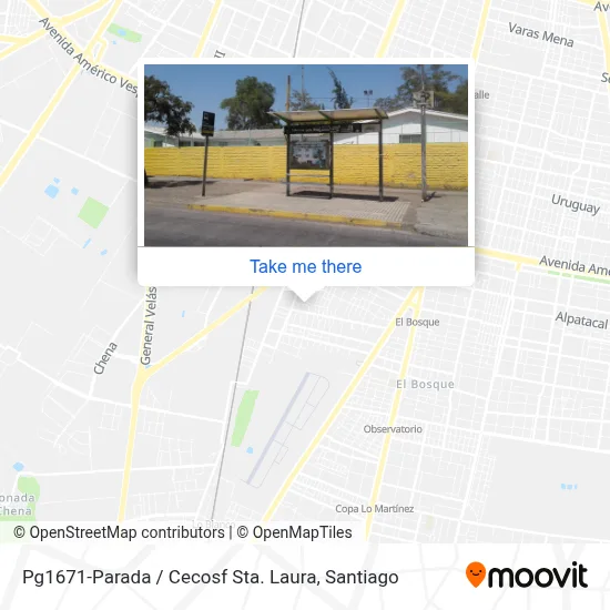 Pg1671-Parada / Cecosf Sta. Laura map