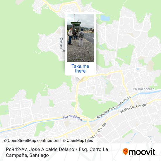 Mapa de Pc942-Av. José Alcalde Délano / Esq. Cerro La Campaña