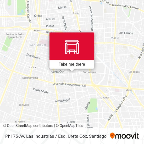 Ph175-Av. Las Industrias / Esq. Ureta Cox map