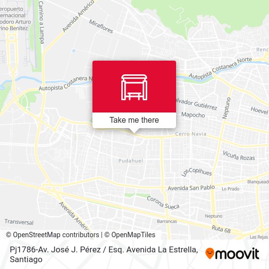 Pj1786-Av. José J. Pérez / Esq. Avenida La Estrella map