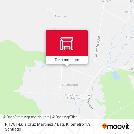 Pj1781-Luis Cruz Martínez / Esq. Kilometro 1.9 map